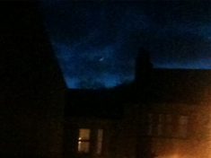 second photo with iPhone, hand-held zoomed in, from Carlton Terrace