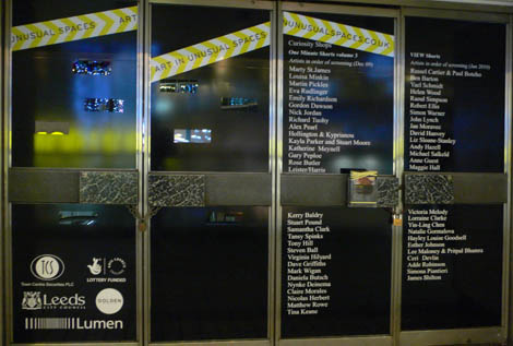 Kerry Baldry's lovely pic of the Lumen show in the Merrion Centre, Leeds